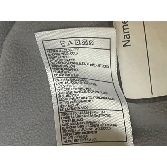 3T Reebok Grey Puffer Jacket Zips Black Accents Fleece lined ~Warm Coat Boys - Picture 7 of 7